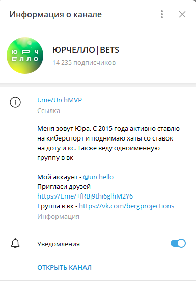 ЮРЧЕЛЛО BETS