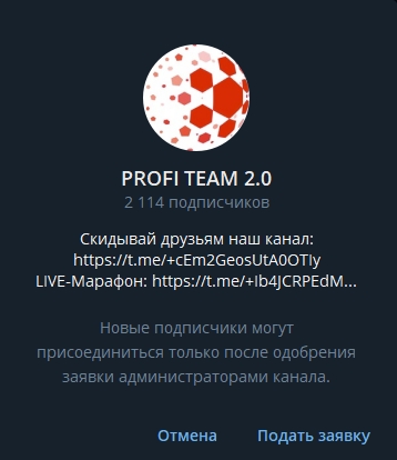 profi team прогнозы