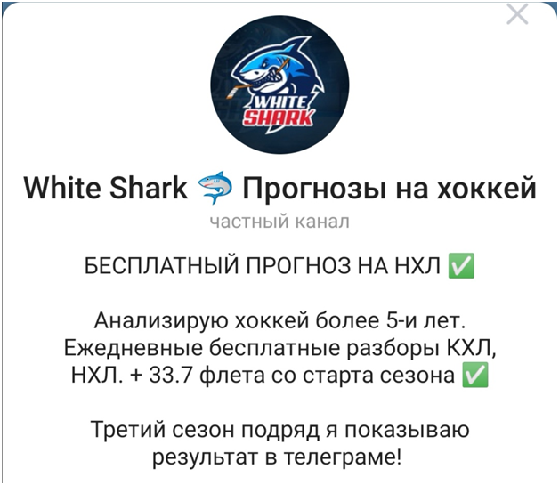 white shark прогнозы