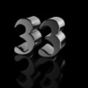 Черный 33