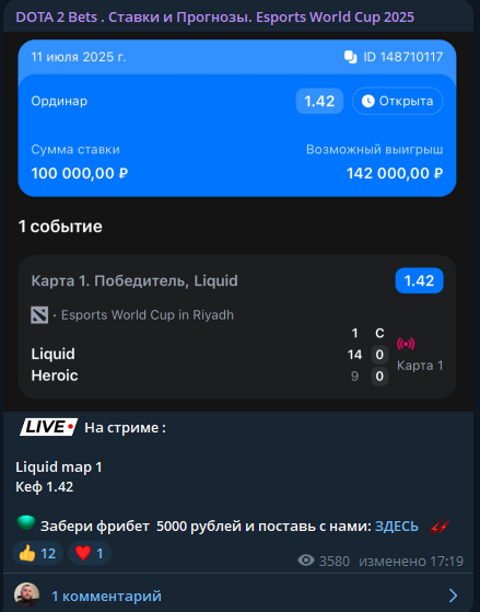 отзывы Dota 2 Bets
