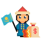 Богатый казах