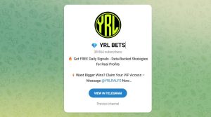 Канал Telegram Yrl Bets @yrlralfs – Реальные Отзывы
