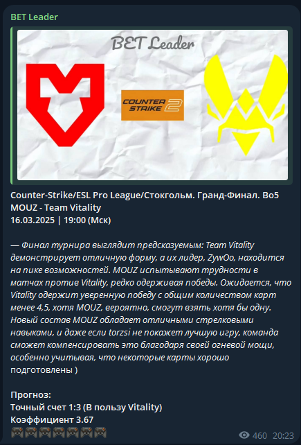 betleaderr прогнозы