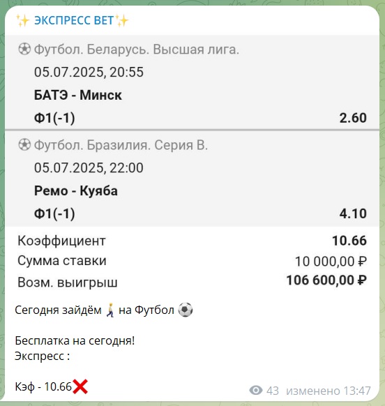 ЭКСПРЕСС BET каппер