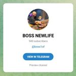 Канал Telegram Boss Newlife – Отзывы о Boss @boss1of