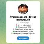 Канал Telegram Ставки на Спорт – Отзывы об Александре Добролюбове