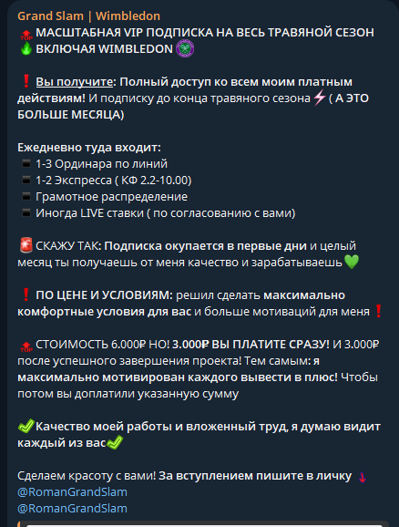 отзывы Теннис Grand Slam Wimbledon