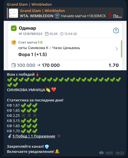 телеграм RomanGrandSlam