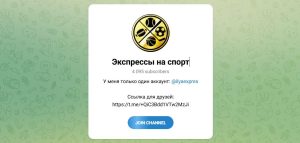 Канал Telegram Экспрессы на Спорт – Отзывы об Илье @ilyaexpres