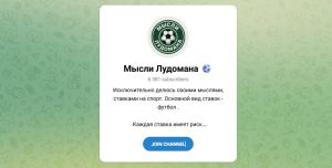 Канал Telegram Мысли Лудомана – Отзывы о Евгении Evg_nhl