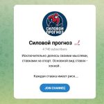 Канал Telegram Силовой Прогноз – Отзывы о Евгении (evg_nhl)