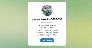Канал Telegram Вип Лесенка 0 > 300000 – Отзывы о Михаиле Insidepavel