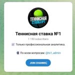 Канал Telegram Теннисная Ставка №1 – Отзывы об Админе @ts1_admin