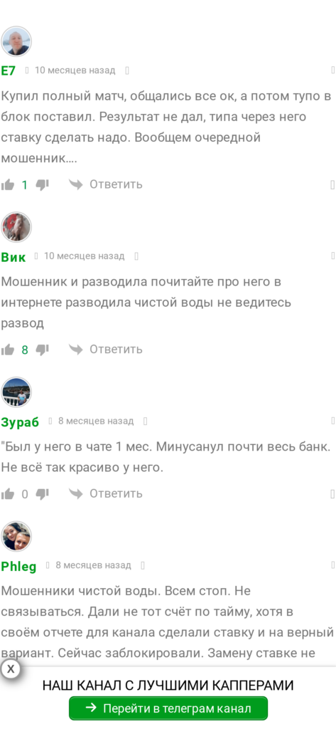 Basketwin.ru отзывы о каппере