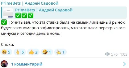 андрей садовой телеграм