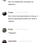 Василиса Гусева каппер отзывы