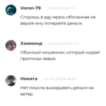Владимир Волков каппер отзывы