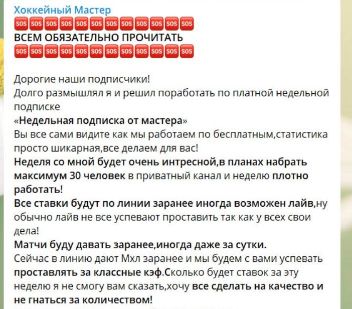 хоккейный мастер