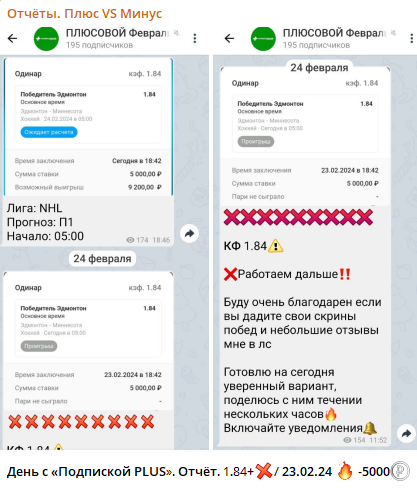 Плюс VS Минус Телеграм-канал отзывы Плюс VS Минус Телеграм-канал отзывы