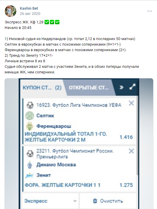 Kashin Bet теннис