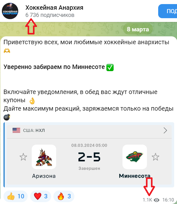 хоккейная анархия телеграм канал