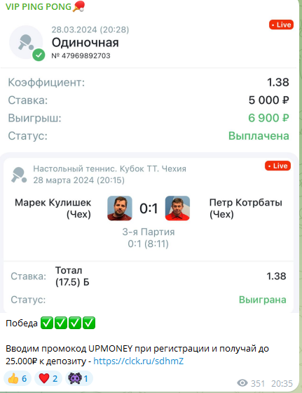 vip ping pong отзывы телеграмм
